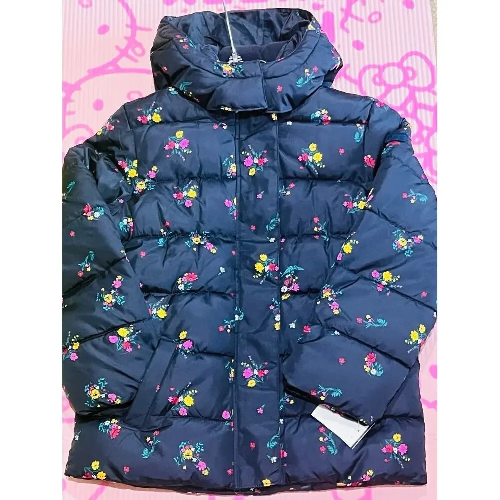 NWT❤️Gap Kids Classic Warmest max Hooded puffer Jacket szXL